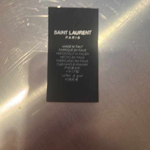 Saint Laurent Crumpled White Flower Choker Necklace - Picture 2 of 7